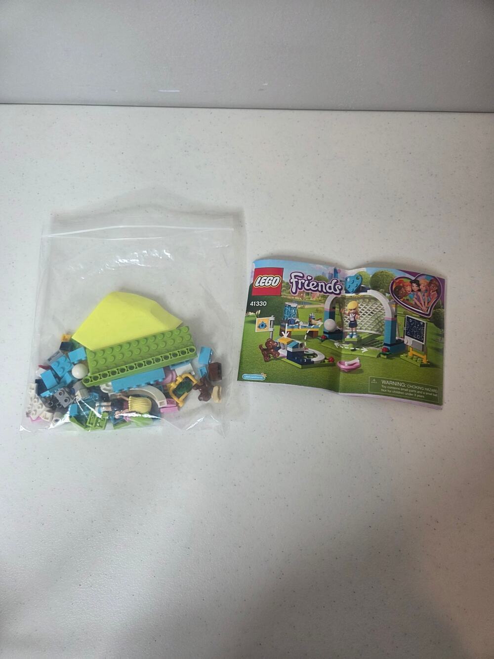 Lego Friends 41330 Stephanie's Soccer Practice Dog Ball - See Description